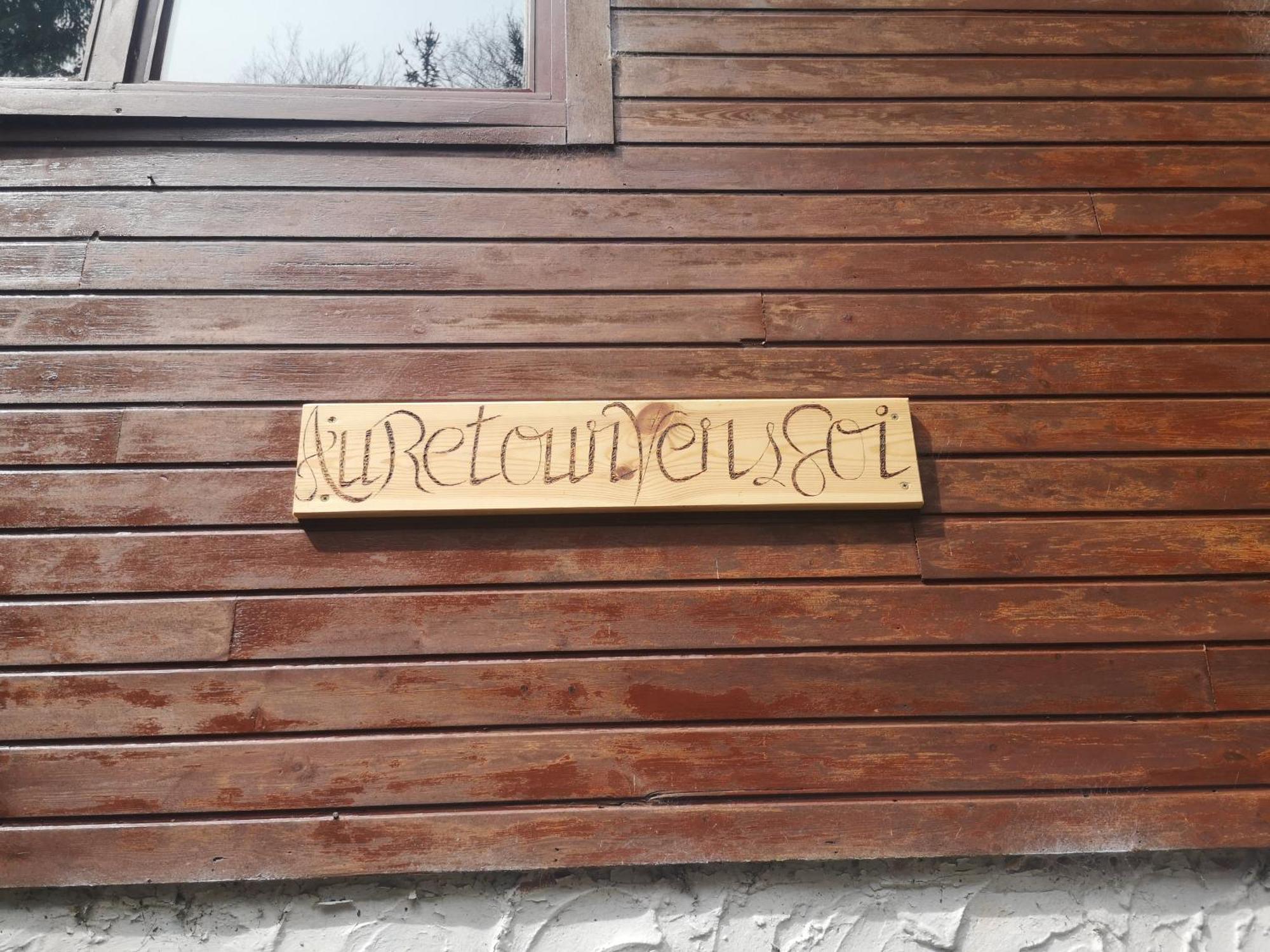 Chalet - Au Retour Vers Soi Les Nobertins Exteriör bild